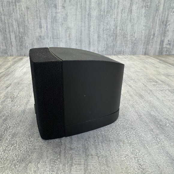 Single Black BOSE Single Cube Speakers Acoustimass Lifestyle Satellite Tear - Picture 2 of 5